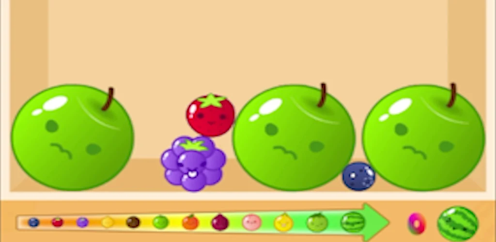 Fruity Fiesta gameplay and promotional artwork