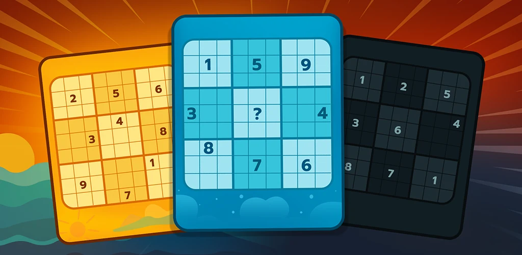 Sudoku Classic gameplay and promotional artwork